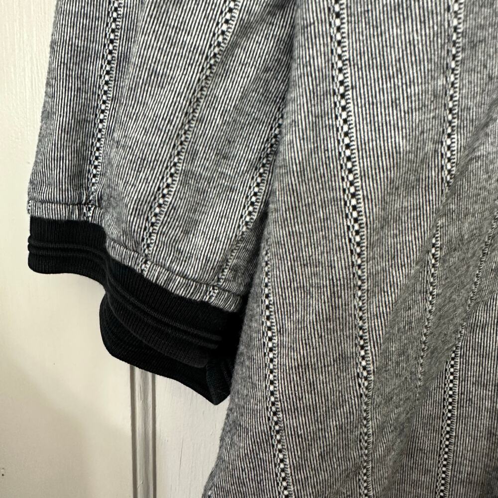 Cypress Links Mens Polo Shirt XL Golf‎ Wear Athletic Black White 3 Button Front - Picture 4 of 5